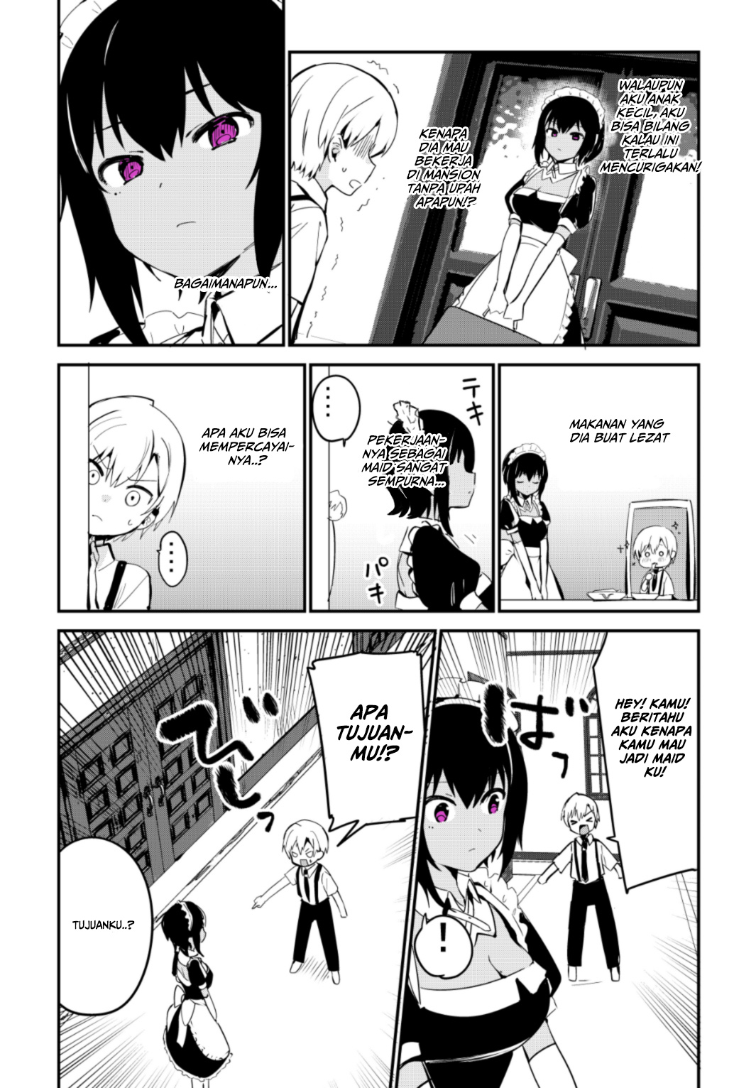 My Recently Hired Maid Is Suspicious (Webcomic) Chapter 03 Gambar 2